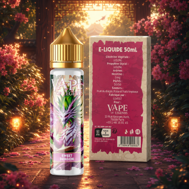 Sweet Dragon 50 ml Vape of Legends (+18) Sweet Dragon 50 ml Vape of Legends (+18)