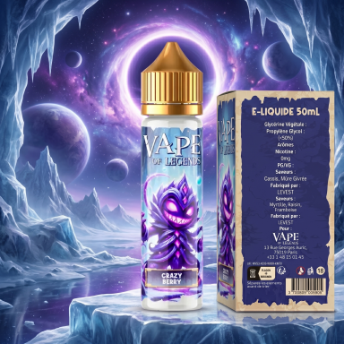 Crazy Berry 50 ml Vape of Legends (+18) Crazy Berry 50 ml Vape of Legends (+18)